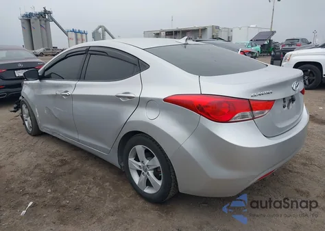 2013 Hyundai Elantra Gls из США, поврежденный, VIN KMHDH4AE5DU016636